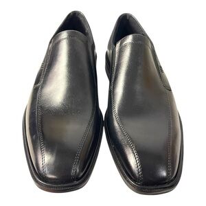 ECCO Illinois Black Leather Slip-On Loafers - Men’s EU 42, US 8-8.5 - New in Box